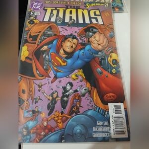 Superman Comic Book Cover